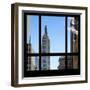 View from the Window - Empire State Building-Philippe Hugonnard-Framed Photographic Print