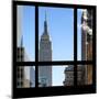 View from the Window - Empire State Building-Philippe Hugonnard-Mounted Photographic Print