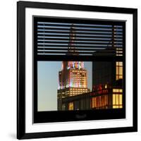 View from the Window - Empire State Building-Philippe Hugonnard-Framed Photographic Print