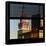 View from the Window - Empire State Building-Philippe Hugonnard-Framed Stretched Canvas