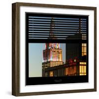 View from the Window - Empire State Building-Philippe Hugonnard-Framed Photographic Print