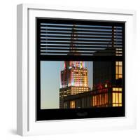 View from the Window - Empire State Building-Philippe Hugonnard-Framed Photographic Print