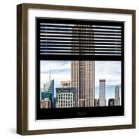 View from the Window - Empire State Building-Philippe Hugonnard-Framed Photographic Print