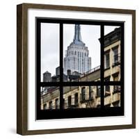 View from the Window - Empire State Building-Philippe Hugonnard-Framed Photographic Print