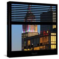 View from the Window - Empire State Building-Philippe Hugonnard-Stretched Canvas