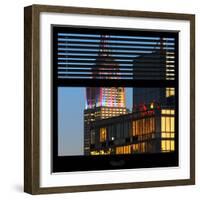 View from the Window - Empire State Building-Philippe Hugonnard-Framed Photographic Print