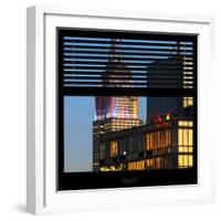 View from the Window - Empire State Building-Philippe Hugonnard-Framed Photographic Print