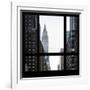 View from the Window - Empire State Building-Philippe Hugonnard-Framed Premium Photographic Print