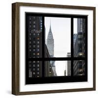 View from the Window - Empire State Building-Philippe Hugonnard-Framed Photographic Print