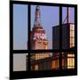 View from the Window - Empire State Building-Philippe Hugonnard-Mounted Photographic Print