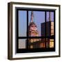 View from the Window - Empire State Building-Philippe Hugonnard-Framed Photographic Print