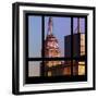 View from the Window - Empire State Building-Philippe Hugonnard-Framed Photographic Print