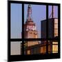 View from the Window - Empire State Building-Philippe Hugonnard-Mounted Photographic Print