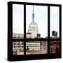 View from the Window - Empire State Building-Philippe Hugonnard-Stretched Canvas