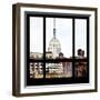 View from the Window - Empire State Building-Philippe Hugonnard-Framed Photographic Print