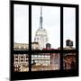 View from the Window - Empire State Building-Philippe Hugonnard-Mounted Photographic Print