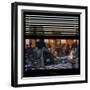 View from the Window - Hell's Kitchen at Sunset - Manhattan-Philippe Hugonnard-Framed Photographic Print