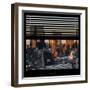 View from the Window - Hell's Kitchen at Sunset - Manhattan-Philippe Hugonnard-Framed Premium Photographic Print