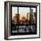 View from the Window - Hell's Kitchen at Sunset - Manhattan-Philippe Hugonnard-Framed Photographic Print