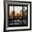 View from the Window - Hell's Kitchen at Sunset - Manhattan-Philippe Hugonnard-Framed Photographic Print