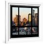 View from the Window - Hell's Kitchen at Sunset - Manhattan-Philippe Hugonnard-Framed Photographic Print