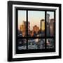 View from the Window - Hell's Kitchen at Sunset - Manhattan-Philippe Hugonnard-Framed Photographic Print