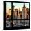 View from the Window - Hell's Kitchen at Sunset - Manhattan-Philippe Hugonnard-Stretched Canvas