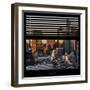 View from the Window - Hell's Kitchen at Sunset - Manhattan-Philippe Hugonnard-Framed Photographic Print