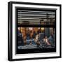 View from the Window - Hell's Kitchen at Sunset - Manhattan-Philippe Hugonnard-Framed Photographic Print