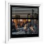 View from the Window - Hell's Kitchen at Sunset - Manhattan-Philippe Hugonnard-Framed Photographic Print