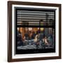 View from the Window - Hell's Kitchen at Sunset - Manhattan-Philippe Hugonnard-Framed Photographic Print