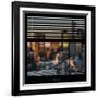 View from the Window - Hell's Kitchen at Sunset - Manhattan-Philippe Hugonnard-Framed Photographic Print