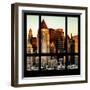 View from the Window - Hell's Kitchen at Sunset - Manhattan-Philippe Hugonnard-Framed Premium Photographic Print