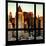 View from the Window - Hell's Kitchen at Sunset - Manhattan-Philippe Hugonnard-Mounted Photographic Print