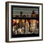 View from the Window - Hell's Kitchen at Sunset - Manhattan-Philippe Hugonnard-Framed Premium Photographic Print