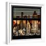 View from the Window - Hell's Kitchen at Sunset - Manhattan-Philippe Hugonnard-Framed Premium Photographic Print