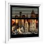 View from the Window - Hell's Kitchen at Sunset - Manhattan-Philippe Hugonnard-Framed Photographic Print