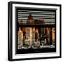 View from the Window - Hell's Kitchen at Sunset - Manhattan-Philippe Hugonnard-Framed Premium Photographic Print