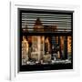 View from the Window - Hell's Kitchen at Sunset - Manhattan-Philippe Hugonnard-Framed Photographic Print