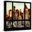 View from the Window - Hell's Kitchen at Sunset - Manhattan-Philippe Hugonnard-Stretched Canvas