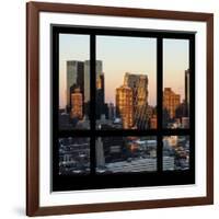 View from the Window - Hell's Kitchen at Sunset - Manhattan-Philippe Hugonnard-Framed Photographic Print