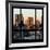 View from the Window - Hell's Kitchen at Sunset - Manhattan-Philippe Hugonnard-Framed Photographic Print