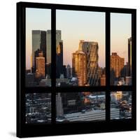 View from the Window - Hell's Kitchen at Sunset - Manhattan-Philippe Hugonnard-Stretched Canvas