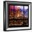 View from the Window - Hell's Kitchen Night - Manhattan-Philippe Hugonnard-Framed Premium Photographic Print