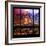 View from the Window - Hell's Kitchen Night - Manhattan-Philippe Hugonnard-Framed Photographic Print