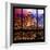 View from the Window - Hell's Kitchen Night - Manhattan-Philippe Hugonnard-Framed Photographic Print