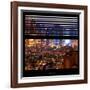 View from the Window - Hell's Kitchen Night - Manhattan-Philippe Hugonnard-Framed Photographic Print