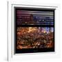 View from the Window - Hell's Kitchen Night - Manhattan-Philippe Hugonnard-Framed Photographic Print