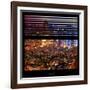 View from the Window - Hell's Kitchen Night - Manhattan-Philippe Hugonnard-Framed Photographic Print