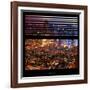 View from the Window - Hell's Kitchen Night - Manhattan-Philippe Hugonnard-Framed Photographic Print